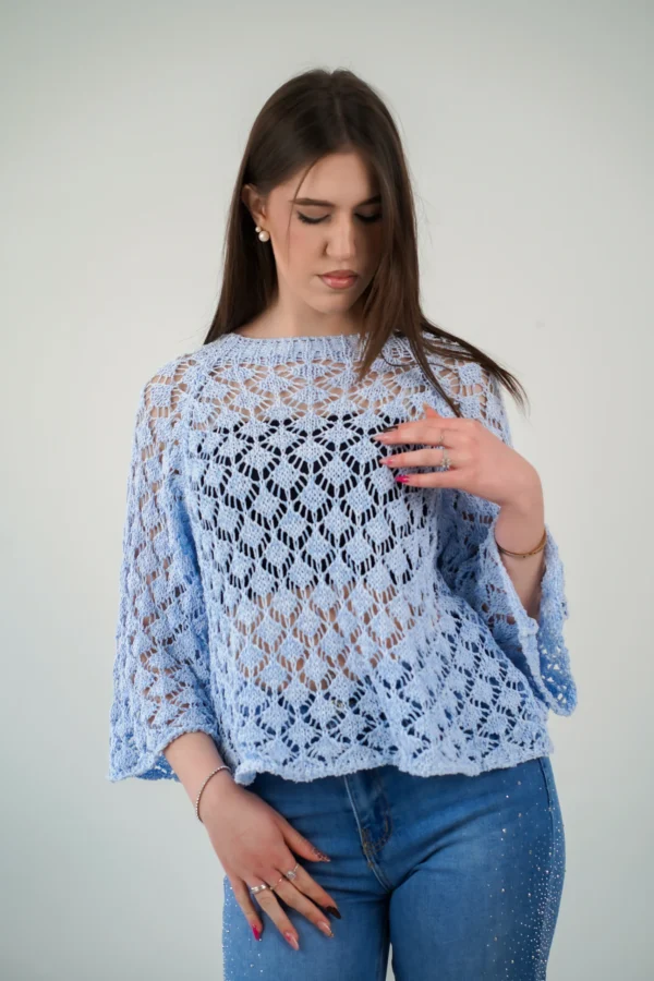 Maglia Trama Traforata - immagine 3