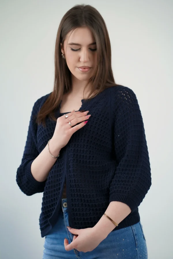 Cardigan Traforato - immagine 31
