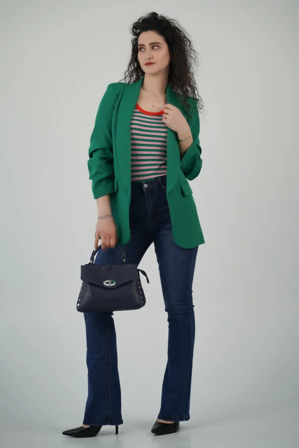 Canotta Julie - Righe Rosa e Verde - immagine 4