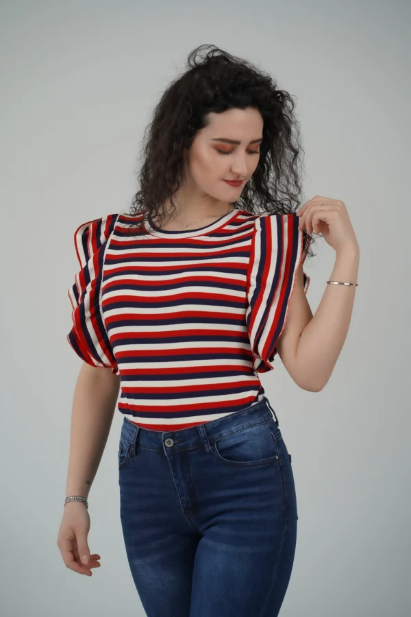 Maglia Volant Righe