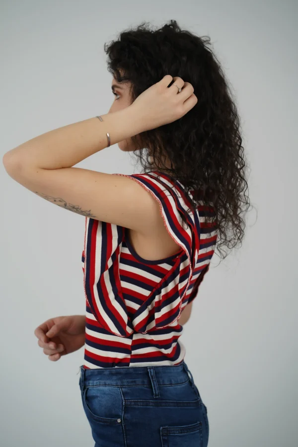 Maglia Volant Righe - immagine 6