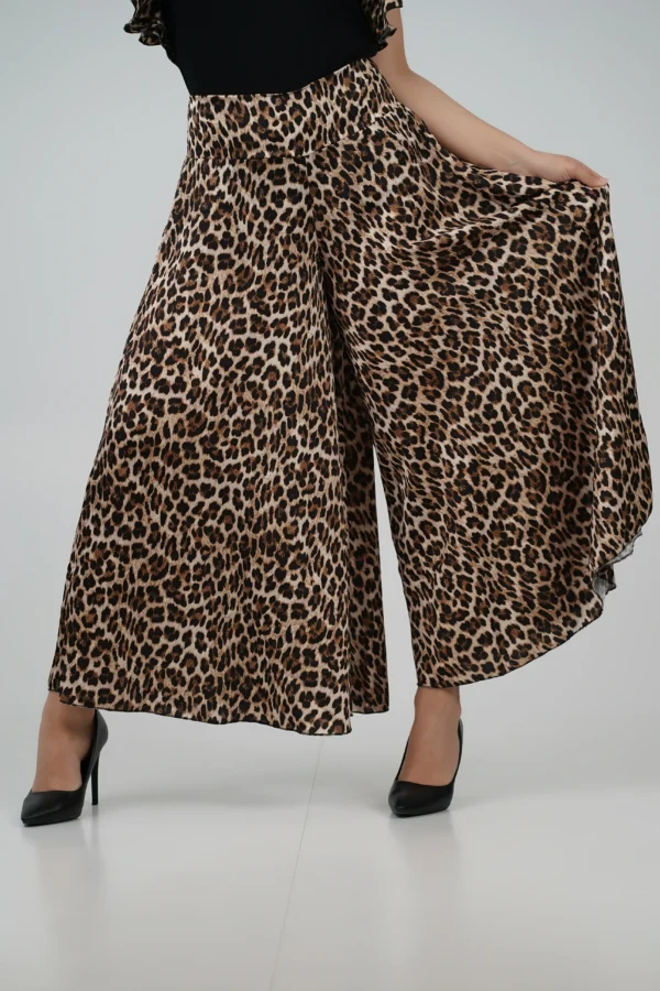 Pantalone Trapezio - Leopardato - immagine 3