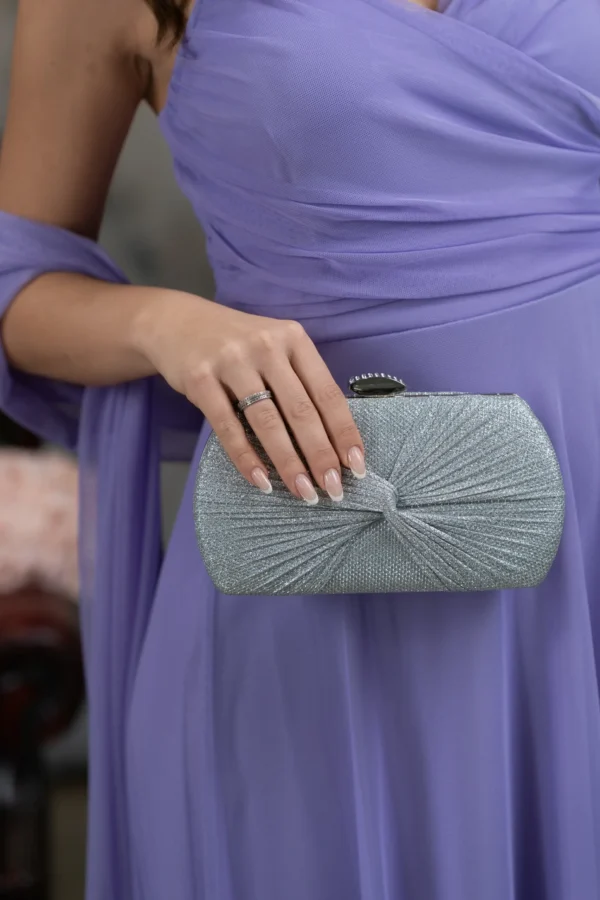 Pochette Emily - Argento