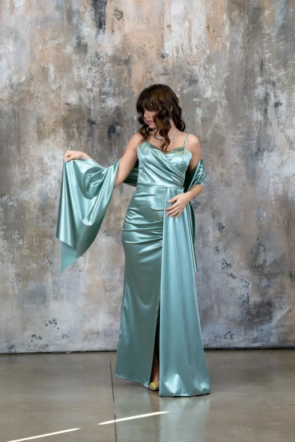 Stola Raso - Mint Green - immagine 2