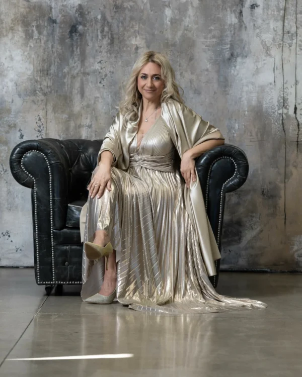 Stola Raso - Oro - immagine 3
