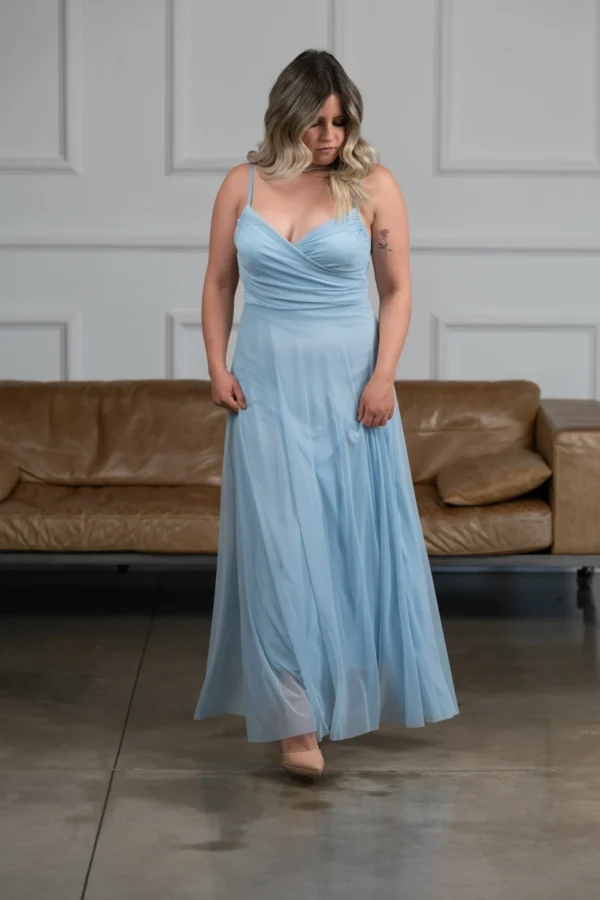 Abito Janette - Azzurro - immagine 3