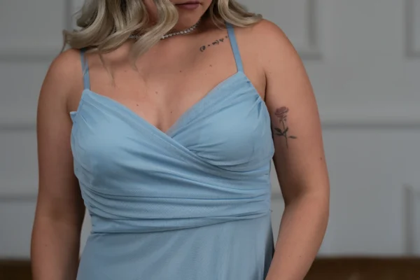Abito Janette - Azzurro - immagine 4