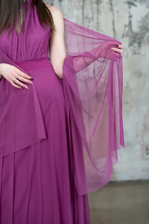 Stola Tulle - Ciclamino