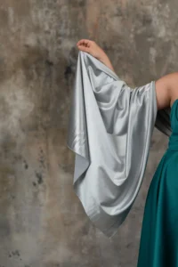 Stola Satin - Argento