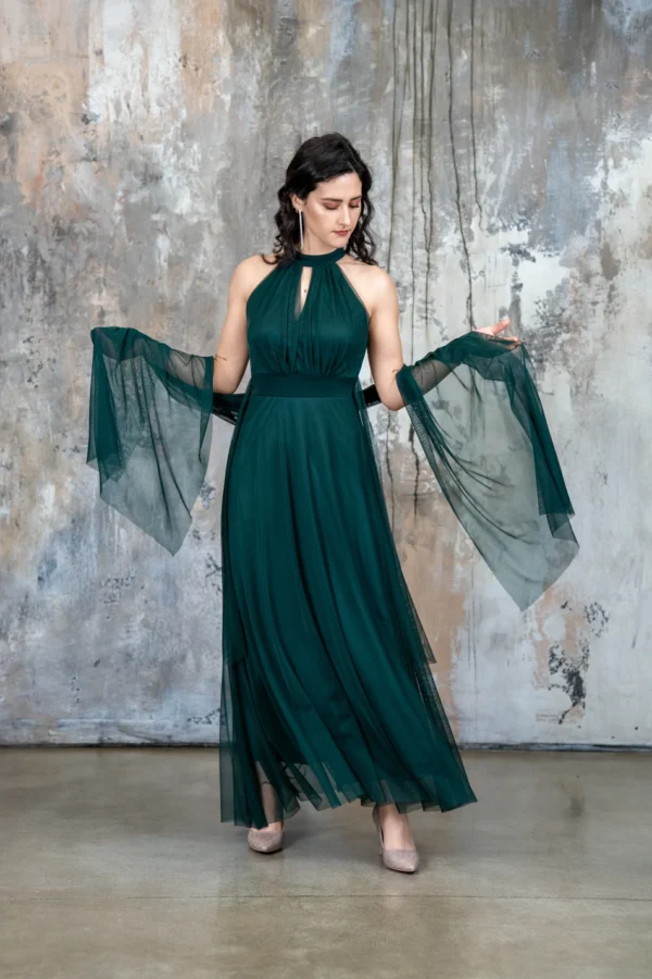 Stola Tulle - Verde Bosco - immagine 2