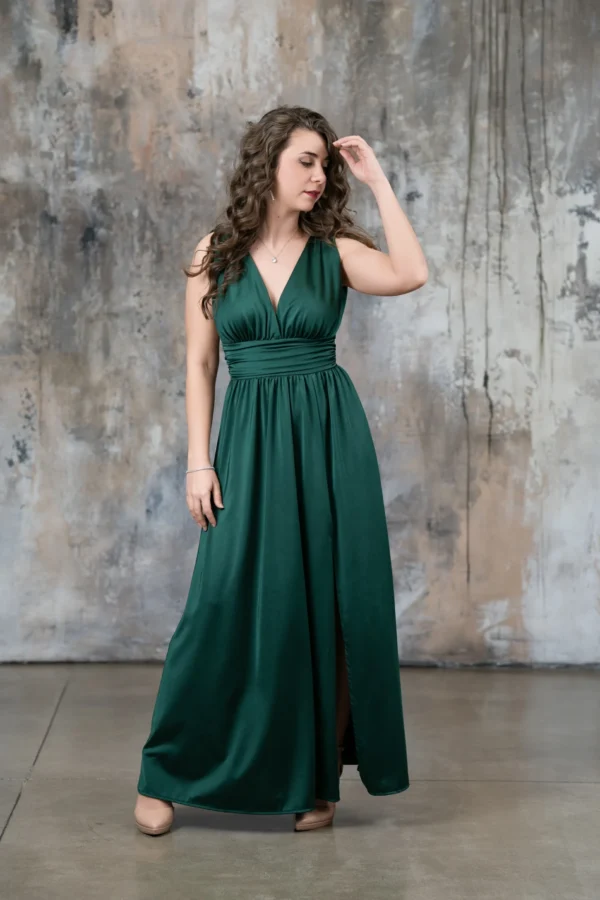 Abito Clementine - Verde Bosco - immagine 2