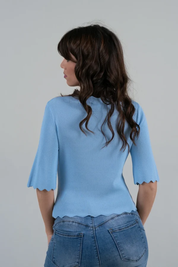Maglia Orlo Ondulato - immagine 4