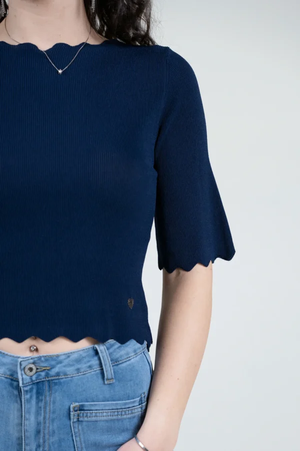 Maglia Orlo Ondulato - immagine 7