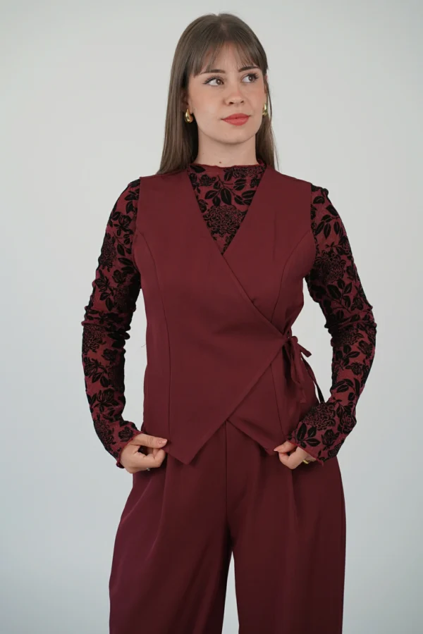 Maglia Fiori Velluto - immagine 2