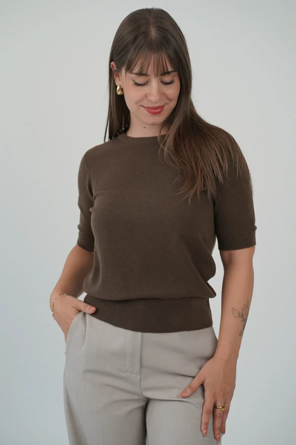 Maglioncino Manica Corta