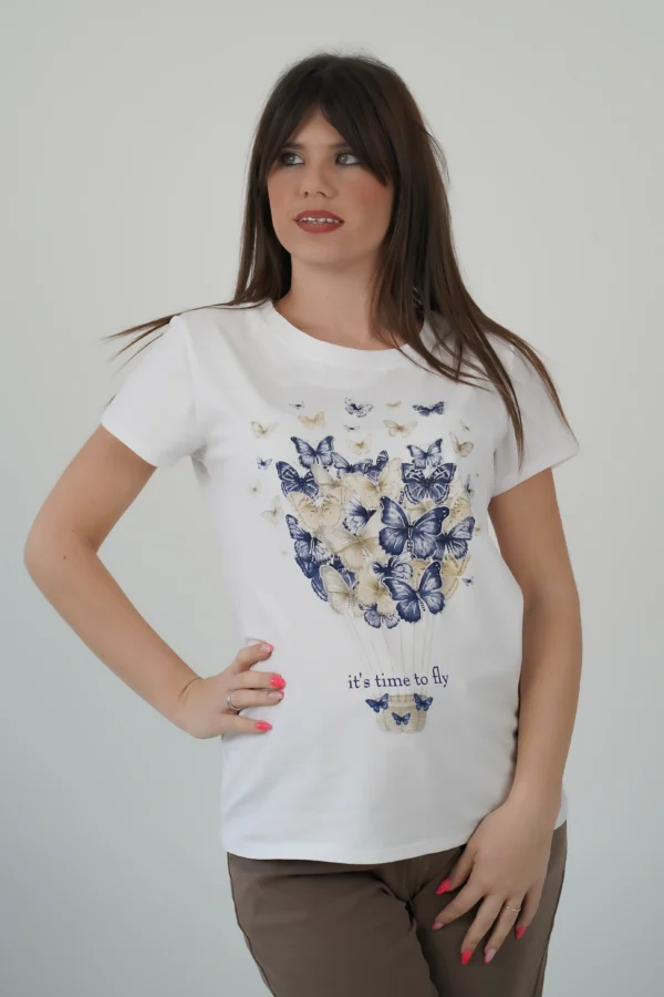 T-Shirt It's Time to Fly - immagine 8
