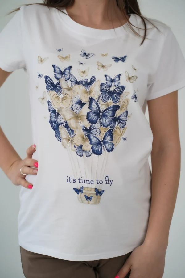T-Shirt It's Time to Fly - immagine 9