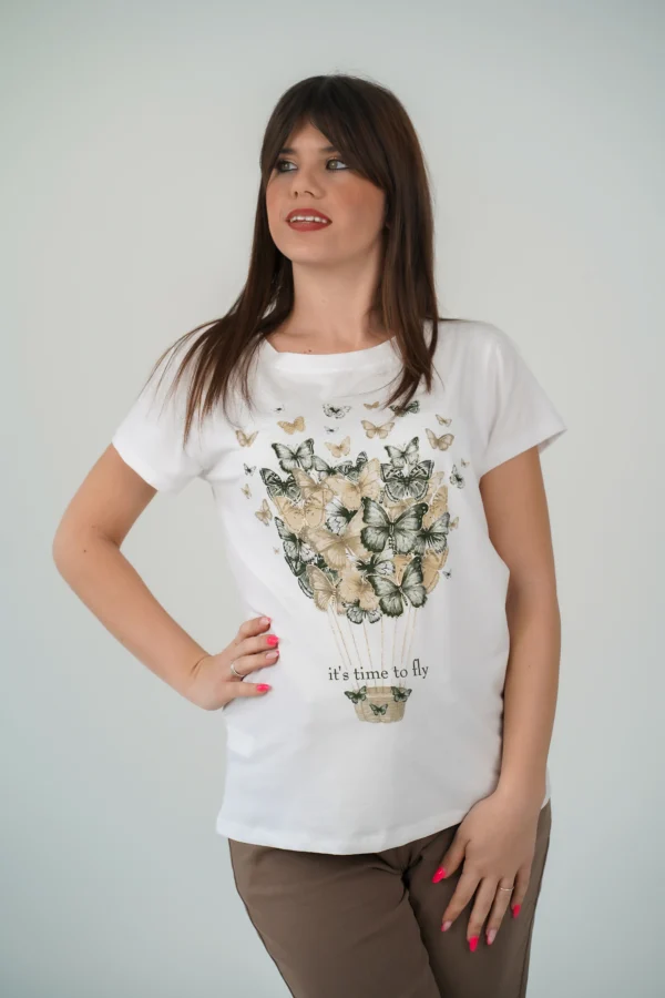 T-Shirt It's Time to Fly - immagine 5