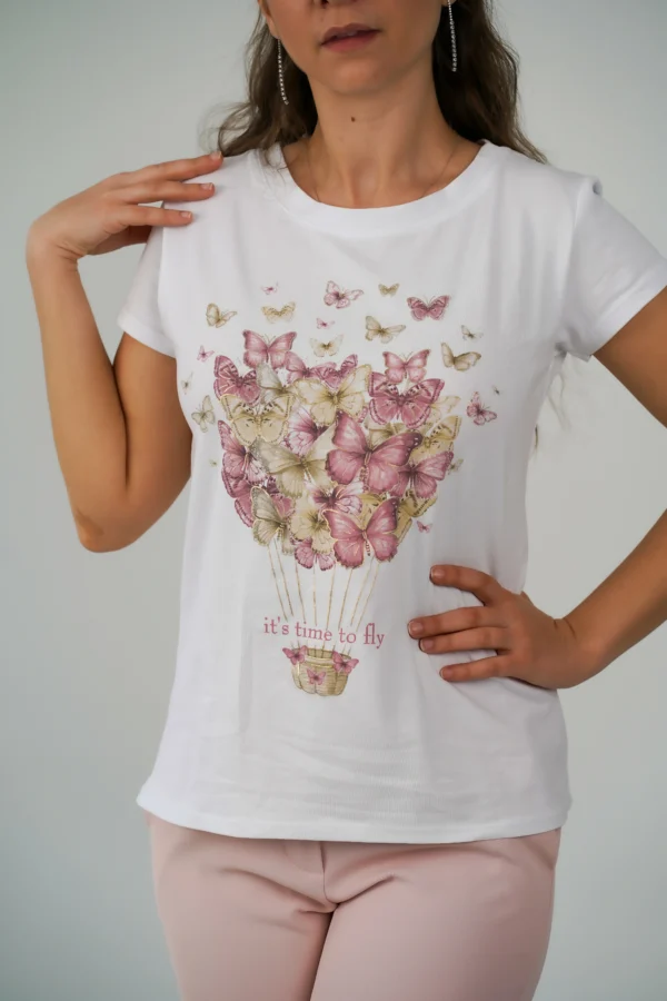 T-Shirt It's Time to Fly - immagine 2