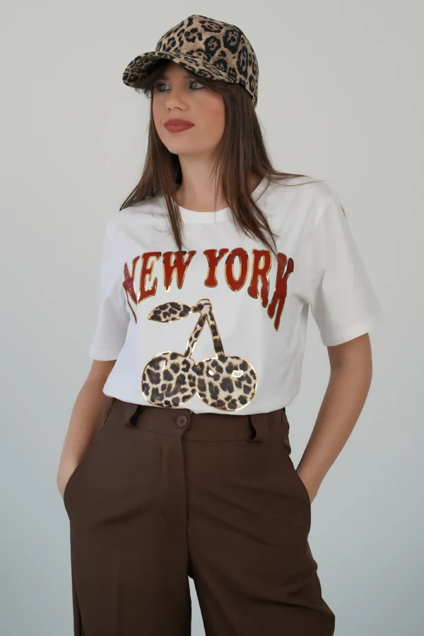 T-Shirt New York Cherry - immagine 3