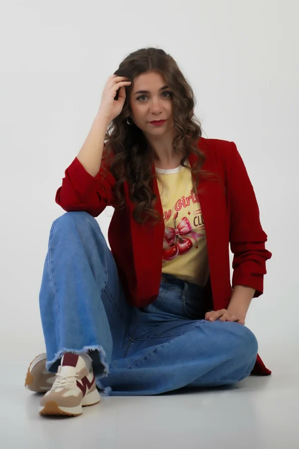 Blazer Sophie Sfoderato - immagine 4