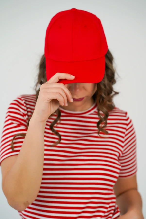 Cappellino Baltimore Rosso