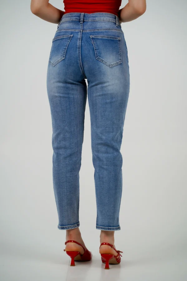 Jeans Mom Fit - Blu Classic - immagine 3
