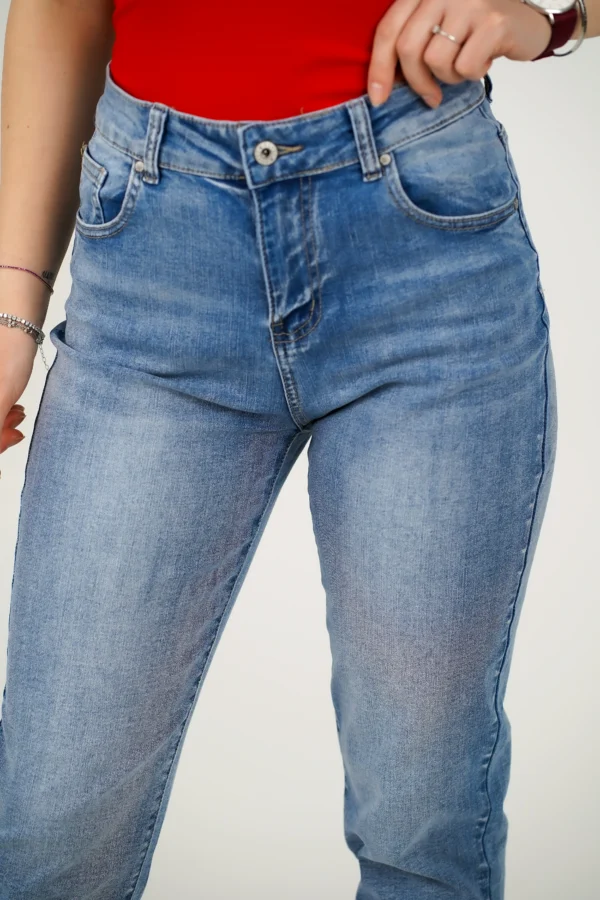 Jeans Mom Fit - Blu Classic - immagine 4