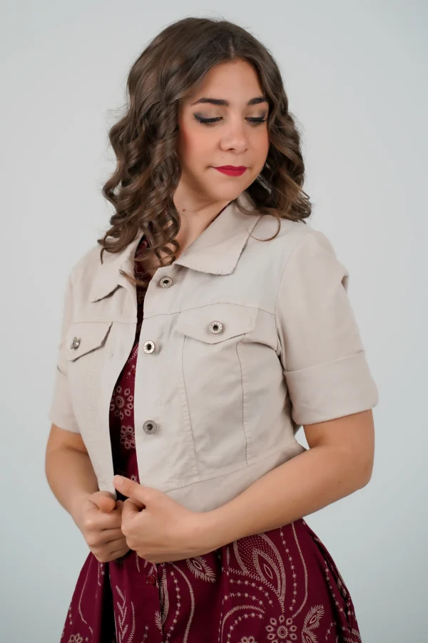 Giacchino Crop Pamela