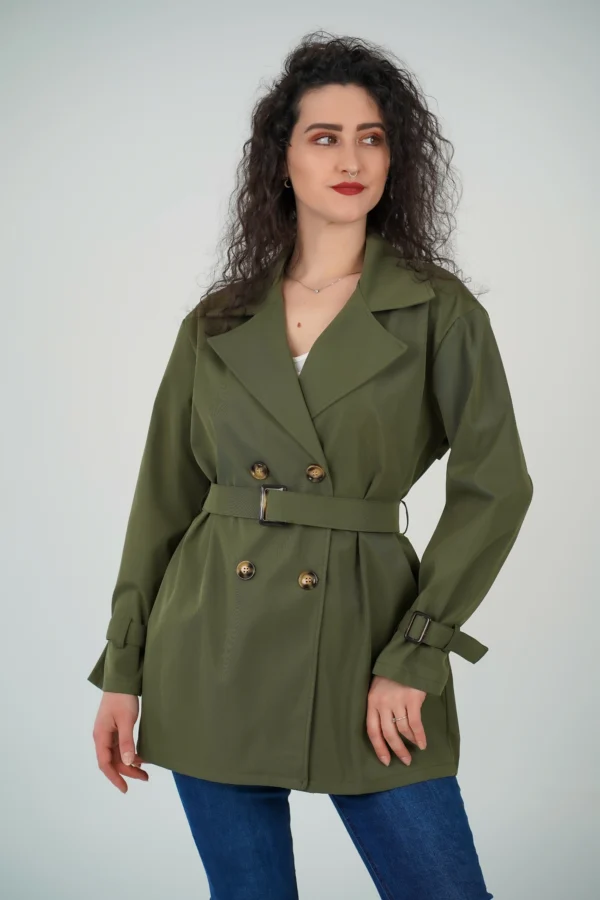 Trench Corto in Cotone - immagine 7