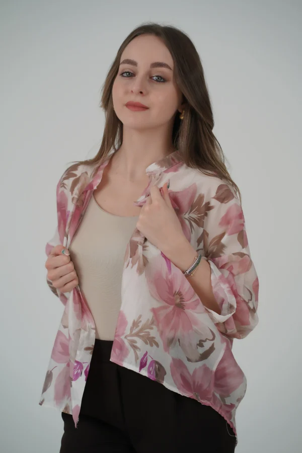 Camicetta Flora - Rosa - immagine 2