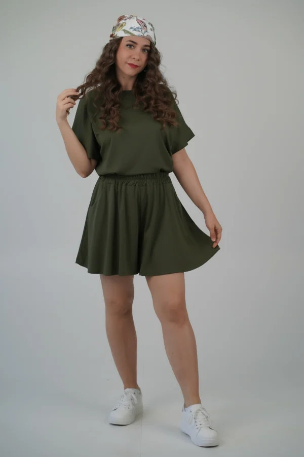 Completo T-Shirt + Shorts con Bandana - immagine 23