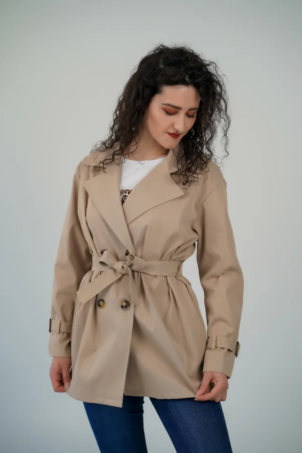Trench Corto in Cotone - immagine 24