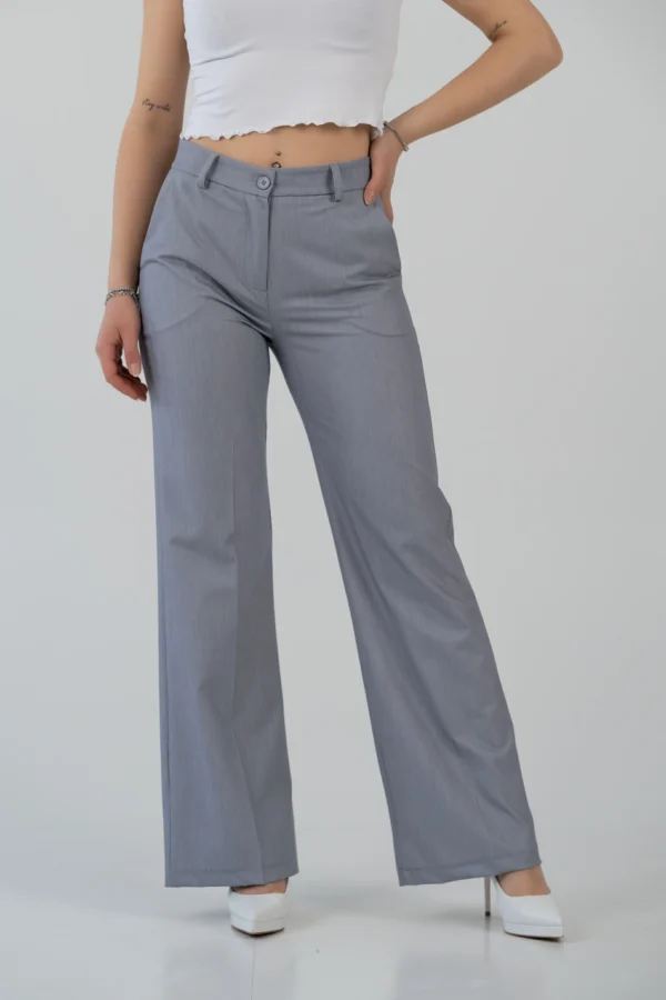 Pantalone Firenze - Grigio Perla - immagine 2