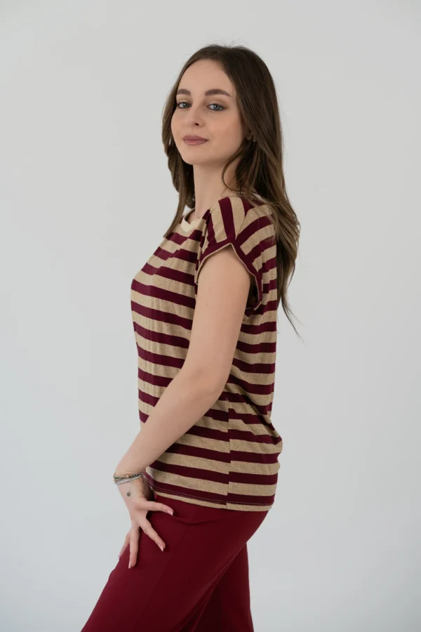 T-Shirt Righe Lurex - immagine 23