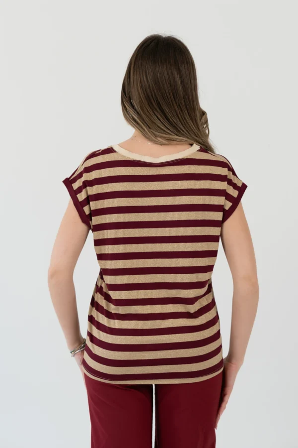 T-Shirt Righe Lurex - immagine 22