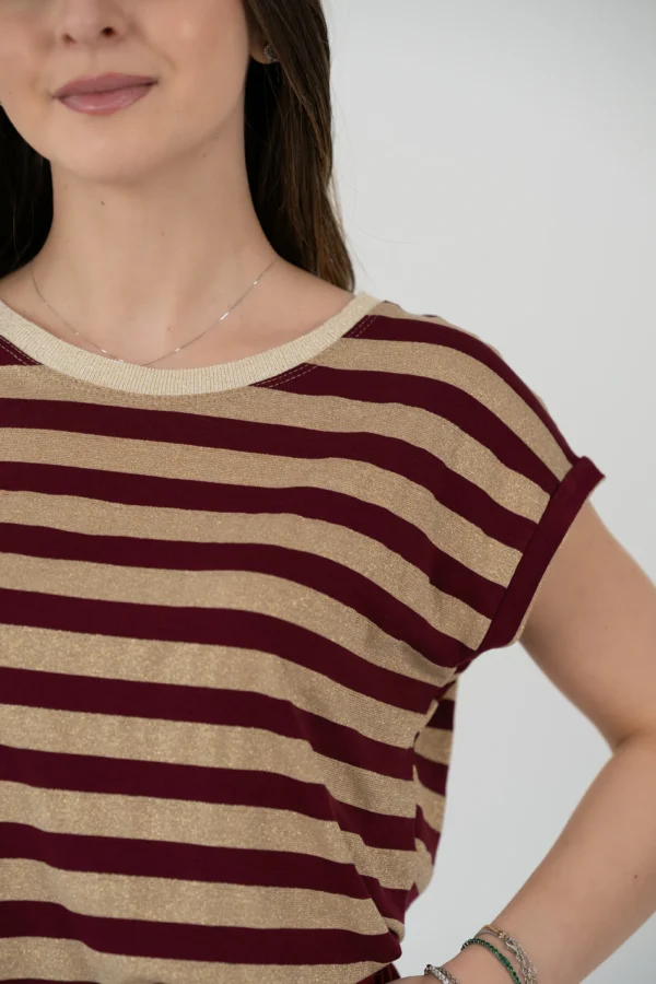 T-Shirt Righe Lurex - immagine 20