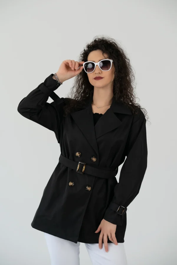 Trench Corto in Cotone - immagine 12