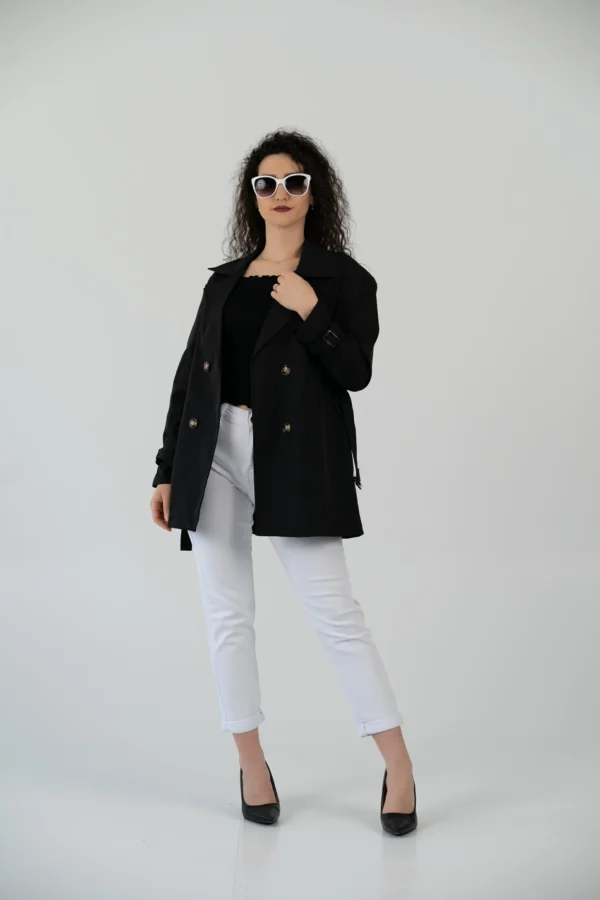 Trench Corto in Cotone - immagine 18