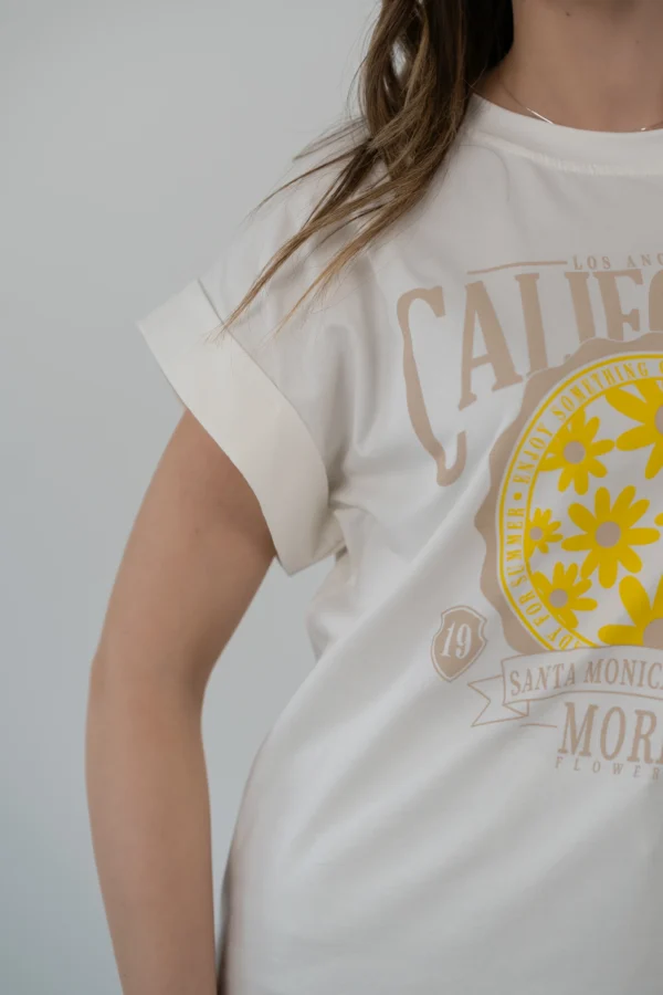 T-Shirt California Flower - immagine 4