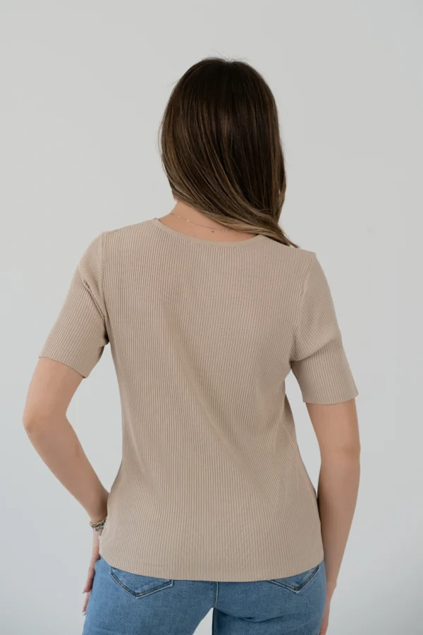 Maglia Scollo Brillantini - immagine 3