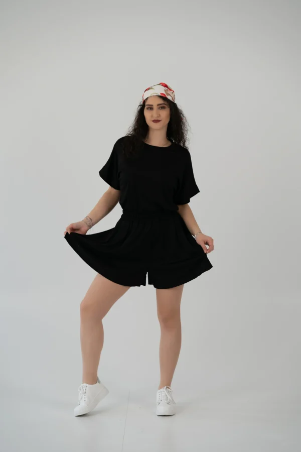 Completo T-Shirt + Shorts con Bandana - immagine 11