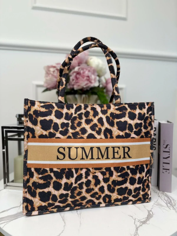 Borsa Tote Summer Animalier
