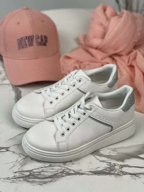 Sneakers Simply Silver