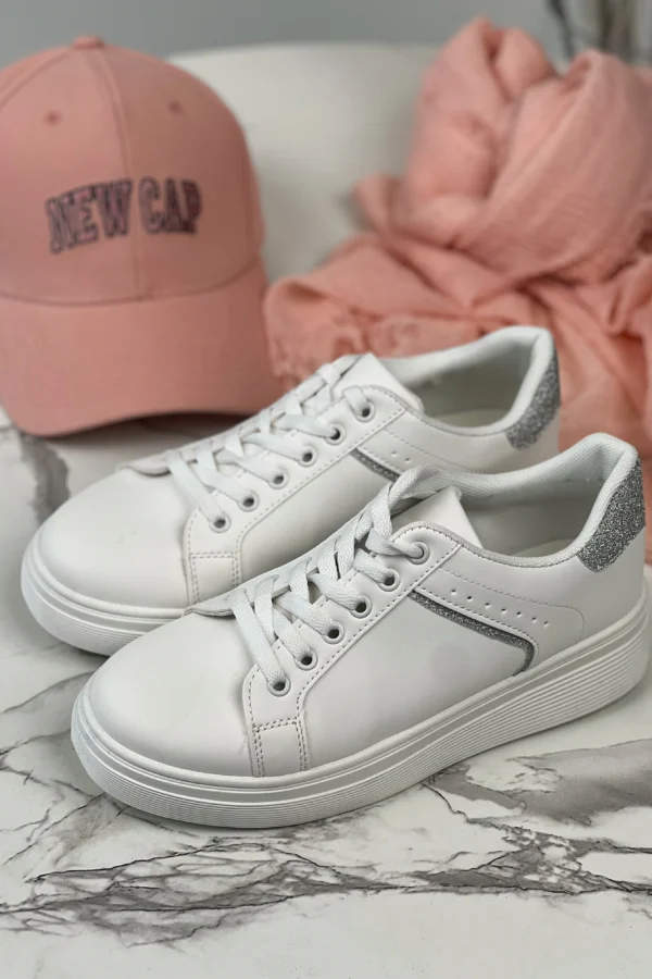 Sneakers Simply Silver