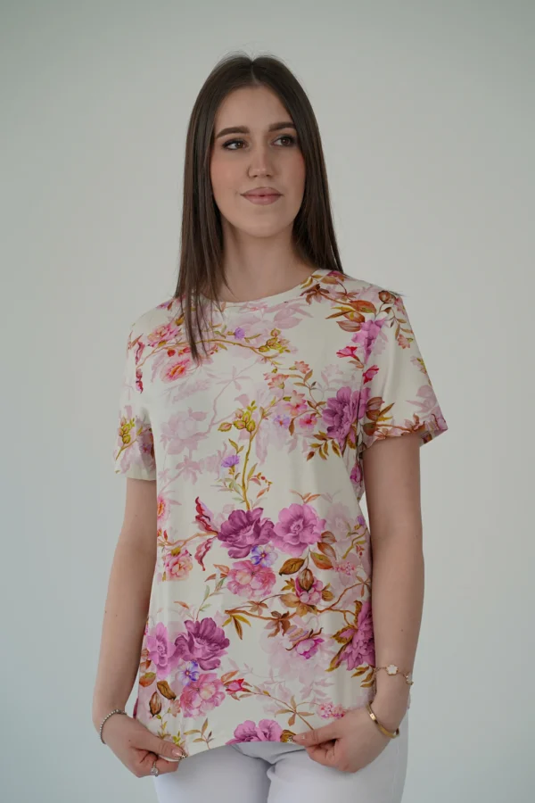 T-Shirt Camelia Malva - immagine 2