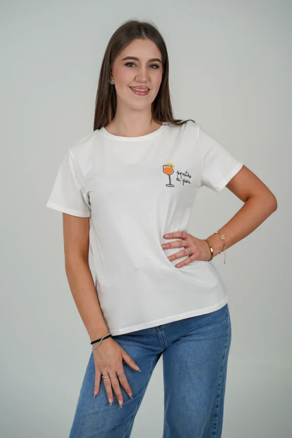 T-Shirt Spritzo di Gioia 🍸 - immagine 2
