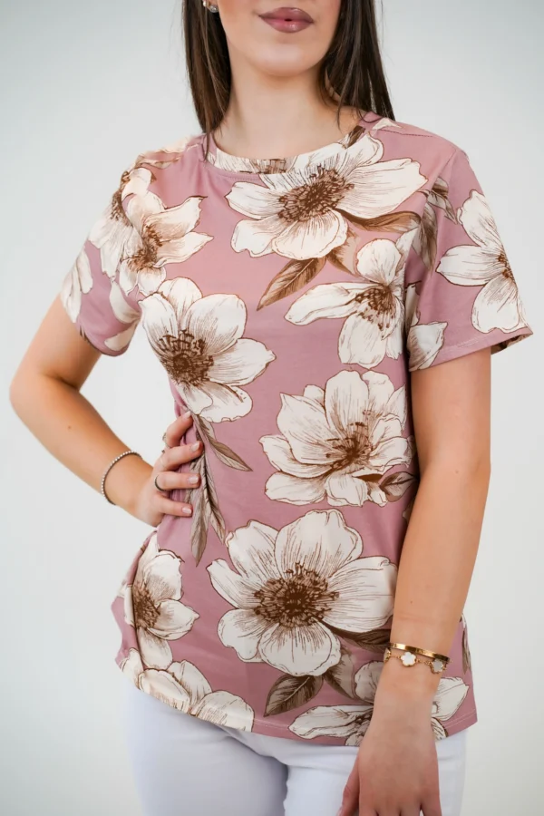T-Shirt Magnolia Cipria - immagine 2