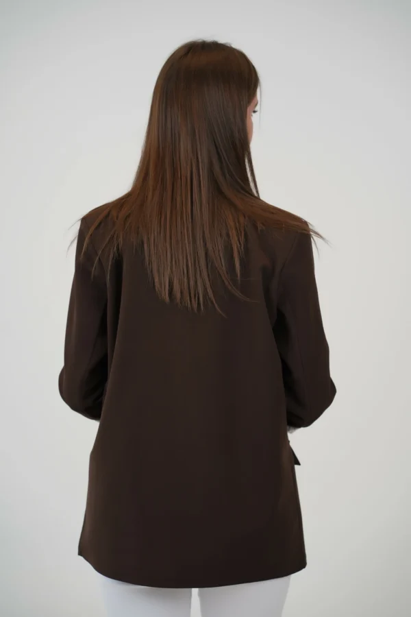 Blazer Over con Fodera a Righe - immagine 18