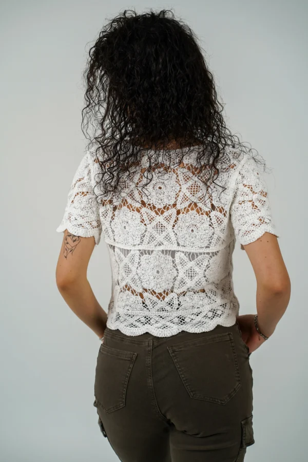 Maglia Crochet Malika - immagine 3